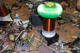 Полумостовой транзисторный трансформатор Тесла